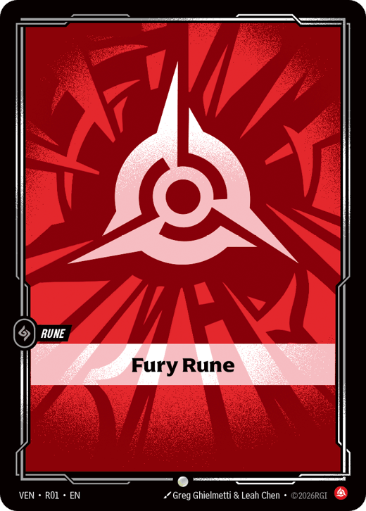 Fury Rune VEN-R01 — Vendetta