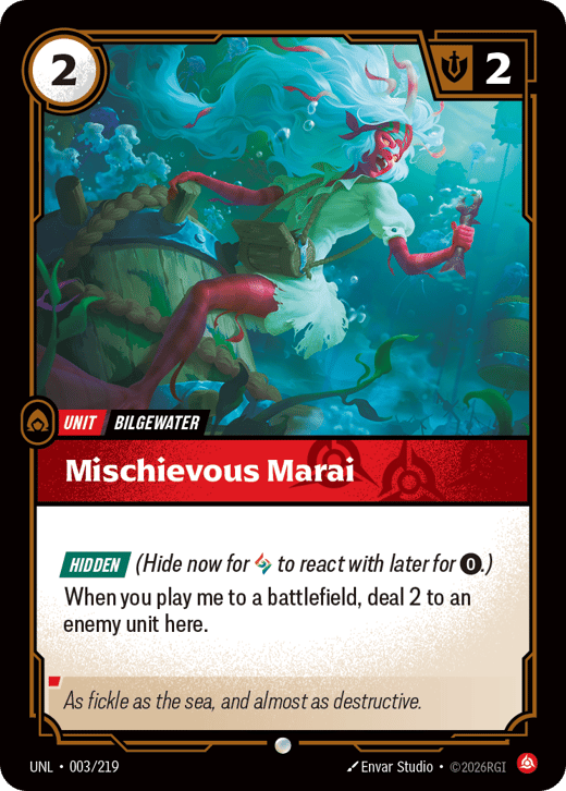 Marai malicieuse UNL-003/219 — Unleashed