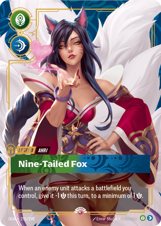 Ahri, Renarde à neuf queues OGN-255/298 — Origins