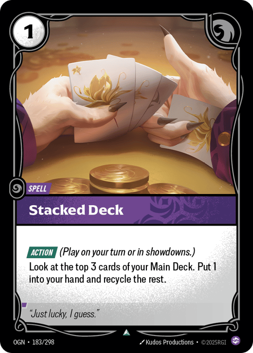 Stacked Deck OGN-183/298 — Origins