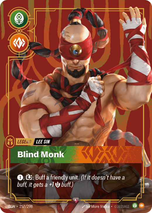 Lee Sin, Moine aveugle OGN-257/298 — Origins