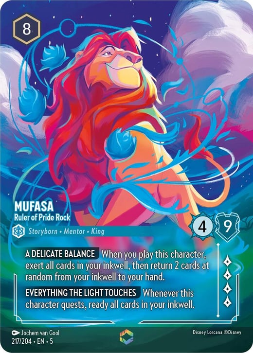 Mufasa - Souverain du Rocher des Lions 217/204 — Shimmering Skies