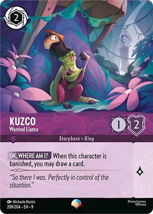Kuzco - Lama recherché 209/204 — Fabled