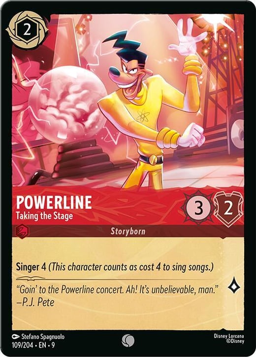 Powerline - Montant sur scène 109/204 — Fabled