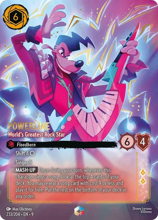 Powerline - World's Greatest Rock Star (Enchanted) 233/204 — Fabled