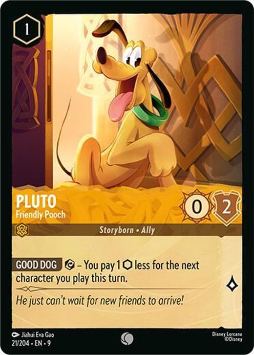 Pluto - Friendly Pooch 21/204 — Fabled