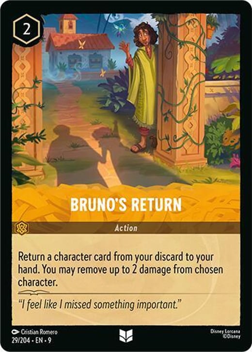 Bruno's Return 29/204 — Fabled
