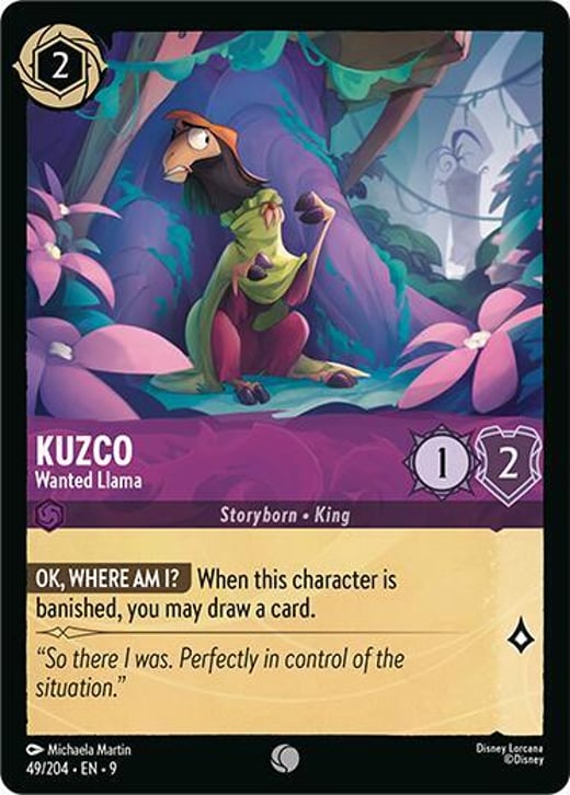 Kuzco - Lama recherché 49/204 — Fabled