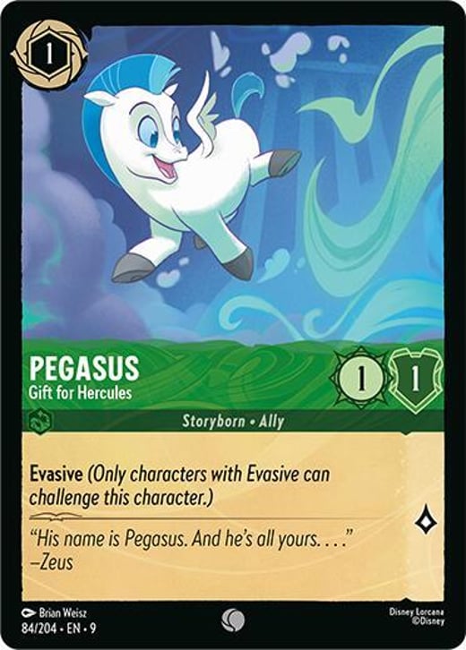 Pégase - Présent pour Hercule 84/204 — Fabled