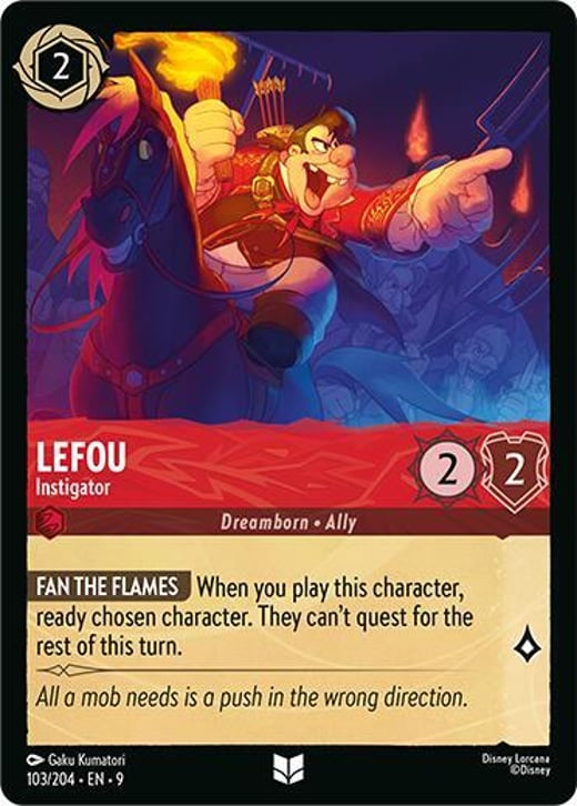LeFou - Instigator 103/204 — Fabled