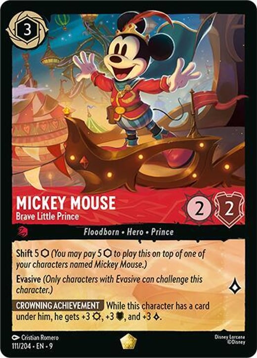 Mickey Mouse - Brave petit prince 111/204 — Fabled