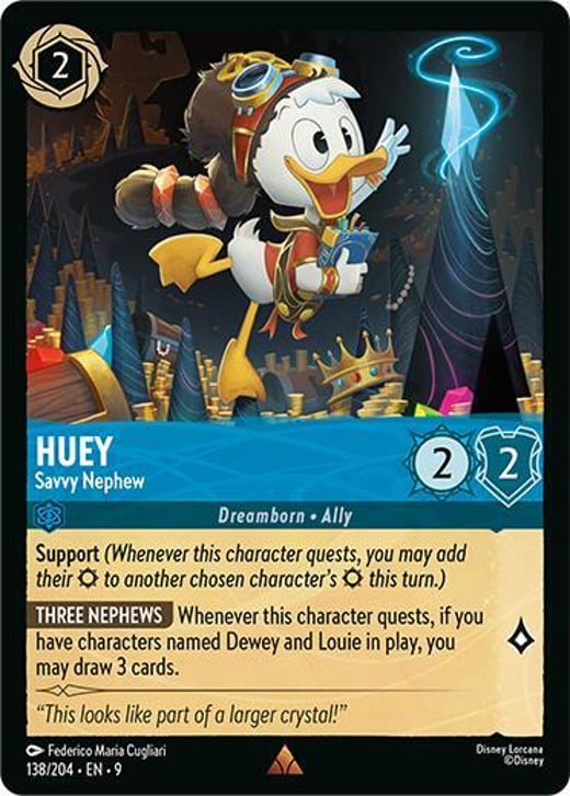 Huey - Savvy Nephew 138/204 — Fabled