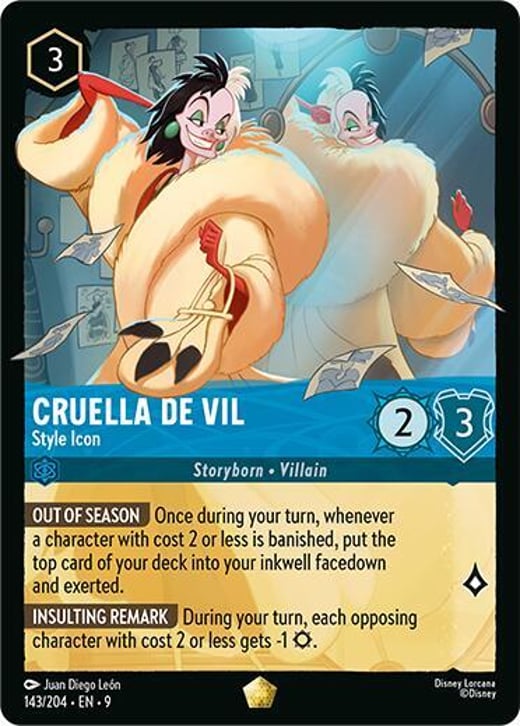 Cruella d'Enfer - Icône de la mode 143/204 — Fabled