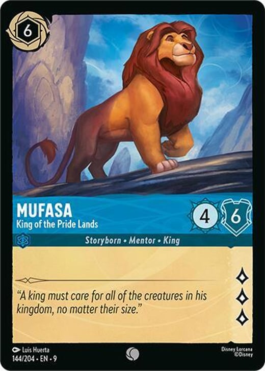 Mufasa - King of the Pride Lands 144/204 — Fabled