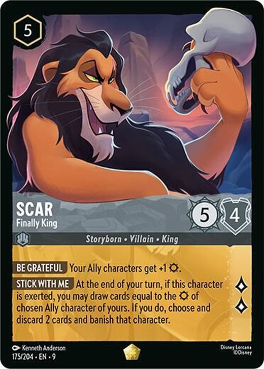 Scar - Enfin roi 175/204 — Fabled