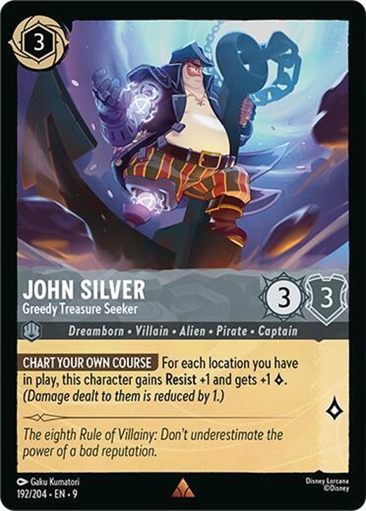 John Silver - Chasseur de trésor avide 192/204 — Fabled