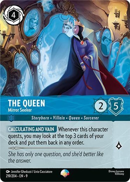 The Queen - Mirror Seeker (Epic) 219/204 — Fabled