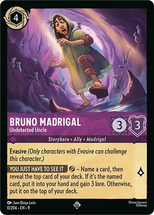 Bruno Madrigal - Oncle inaperçu 0/204 — Fabled