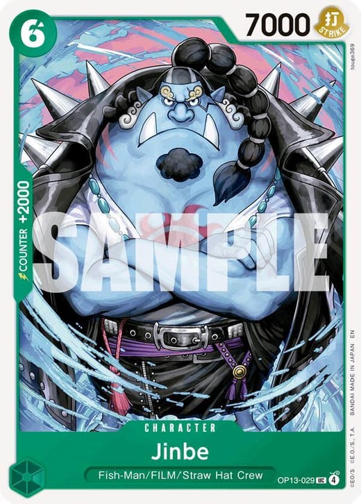 Jinbe OP13-029 — OP-13 Carrying On His Will