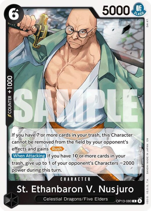 Saint Ethanbaron V. Nusjuro OP13-080 — OP-13 Carrying On His Will