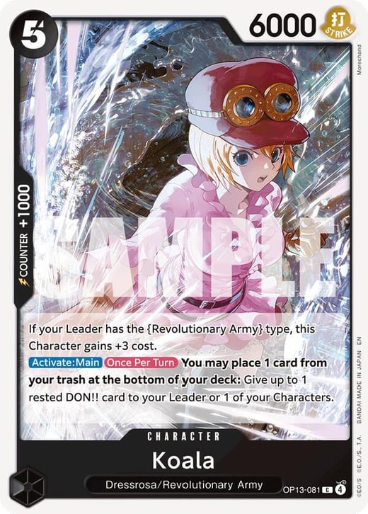 Koala OP13-081 — OP-13 Carrying On His Will