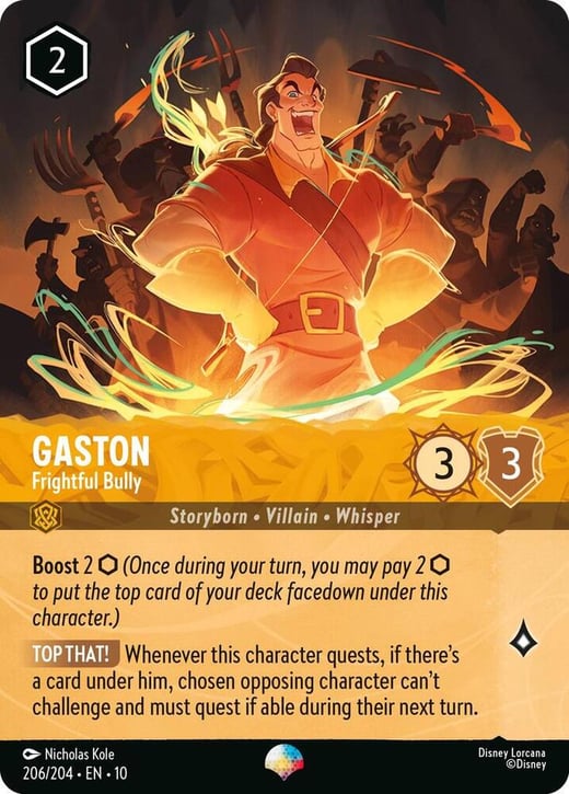 Gaston - Brute terrifiante 206/204 — Whispers in the Well