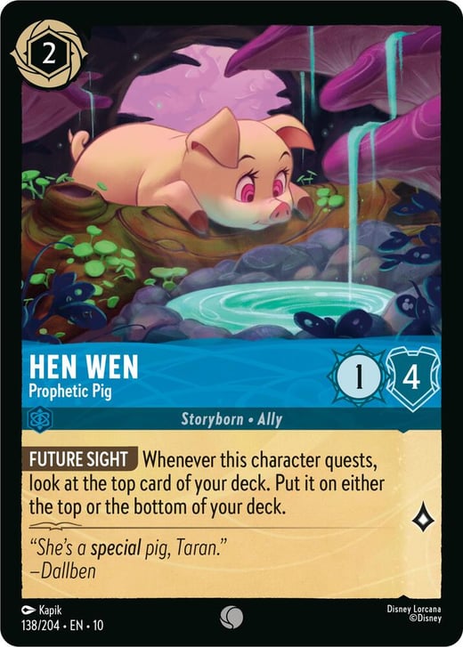Tirelire - Cochon oracle 138/204 — Whispers in the Well