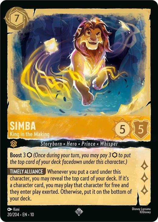 Simba - Roi en devenir 20/204 — Whispers in the Well