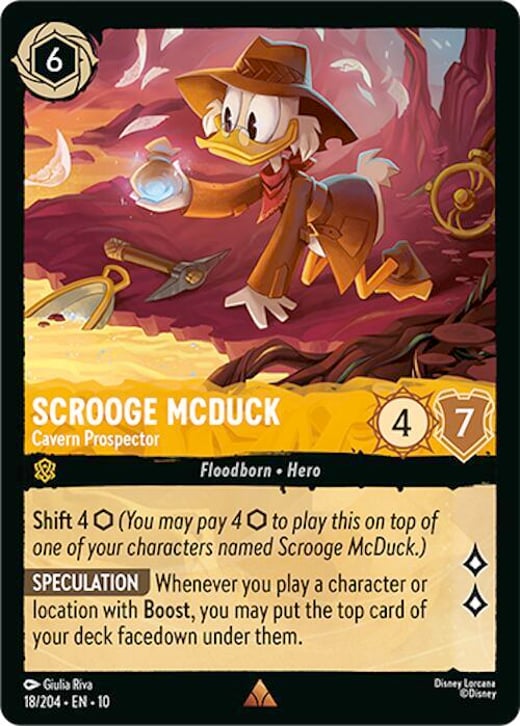 Scrooge McDuck - Cavern Prospector 18/204 — Whispers in the Well