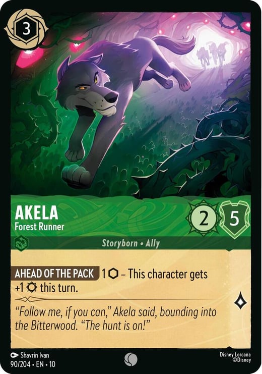 Akela - Forest Runner 90/204 — Whispers in the Well