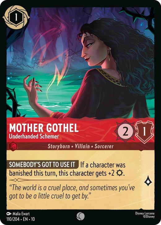 Mère Gothel - Fourbe conspiratrice 110/204 — Whispers in the Well