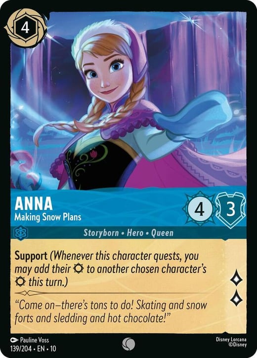 Anna - Making Snow Plans 139/204 — Whispers in the Well