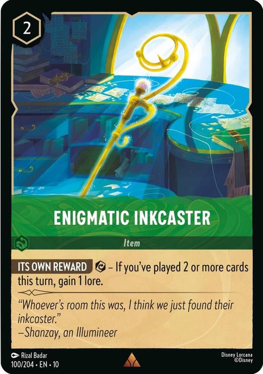 Enigmatic Inkcaster 100/204 — Whispers in the Well