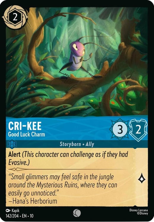 Cri-Kee - Charme de chance 142/204 — Whispers in the Well