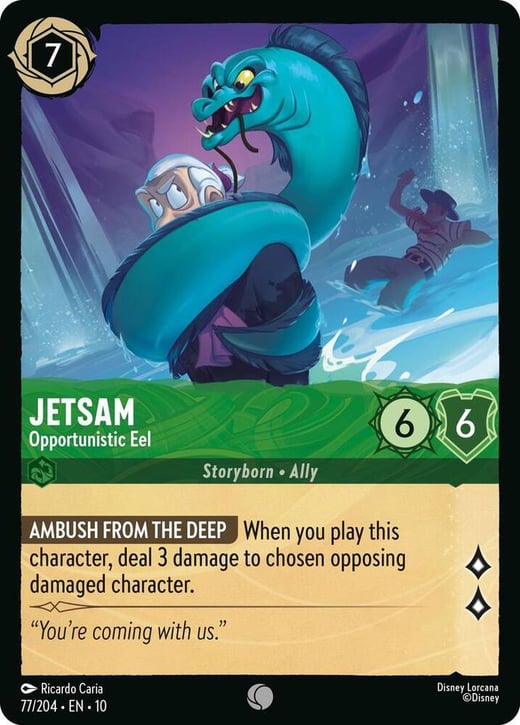 Jetsam - Opportunistic Eel 77/204 — Whispers in the Well