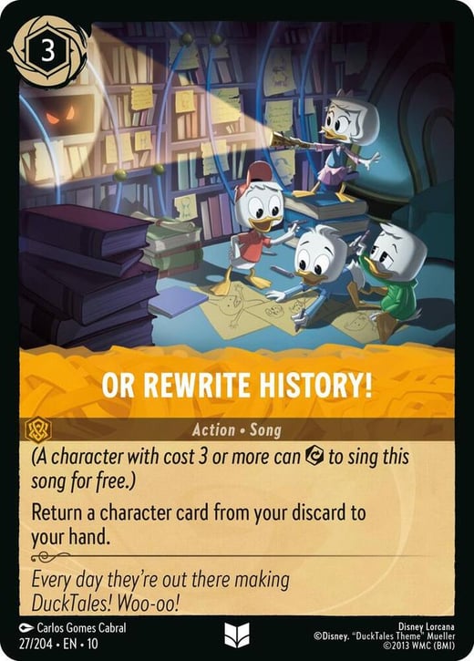 Or Rewrite History! 27/204 — Whispers in the Well