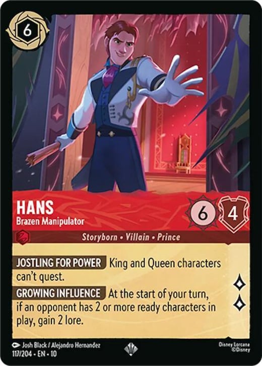 Hans - Brazen Manipulator 117/204 — Whispers in the Well