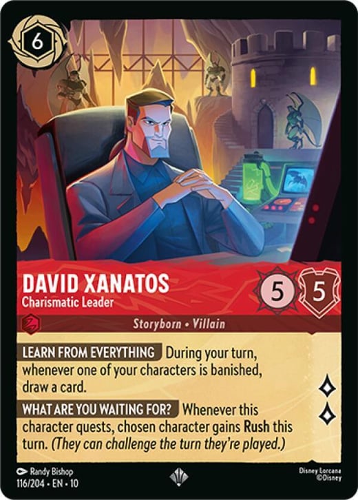 David Xanatos - Leader charismatique 116/204 — Whispers in the Well