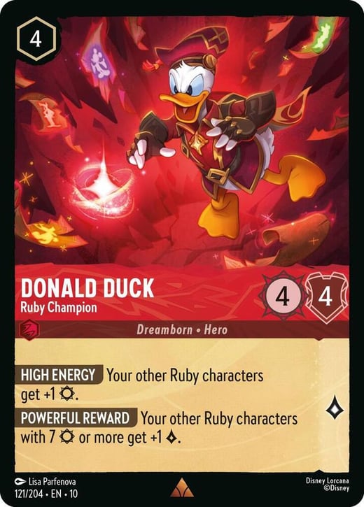 Donald - Champion Rubis 121/204 — Whispers in the Well