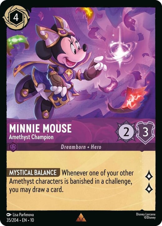 Minnie - Championne Améthyste 35/204 — Whispers in the Well