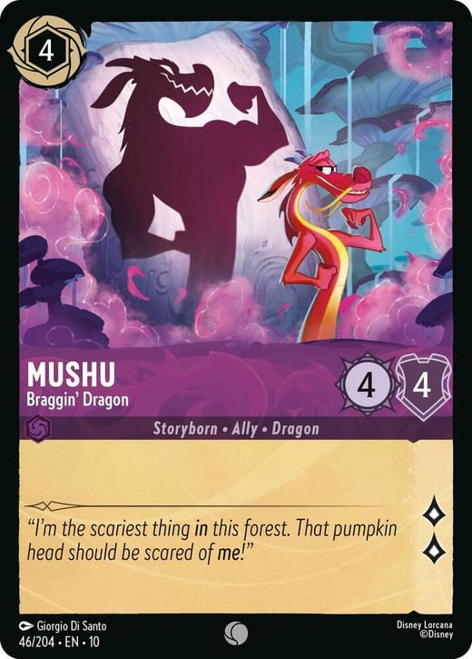 Mushu - Dragon frimeur 46/204 — Whispers in the Well