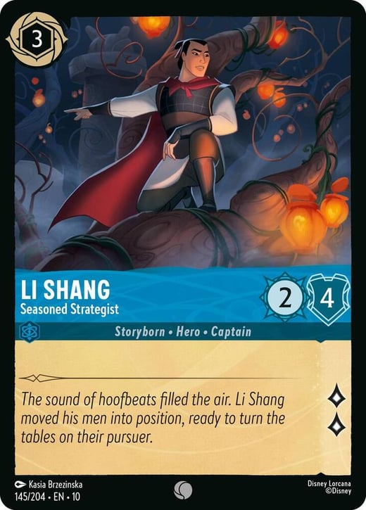 Li Shang - Stratège chevronné 145/204 — Whispers in the Well