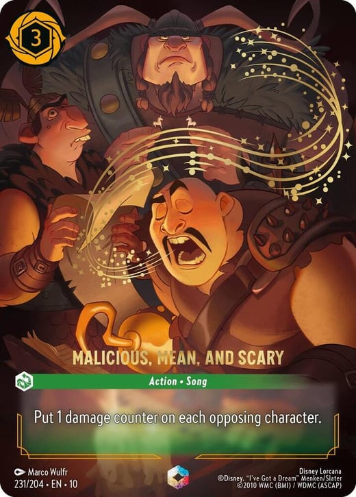 Malicious, Mean, and Scary (Enchanted) 231/204 — Whispers in the Well
