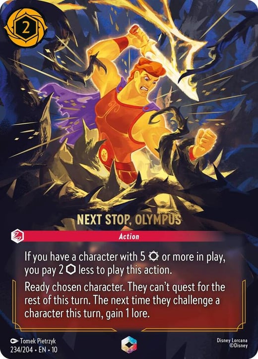 Next Stop, Olympus (Enchanted) 234/204 — Whispers in the Well
