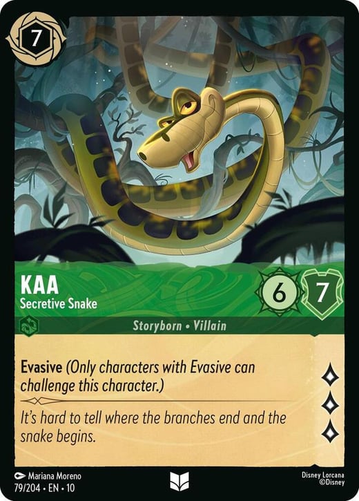 Kaa - Serpent dissimulé 79/204 — Whispers in the Well