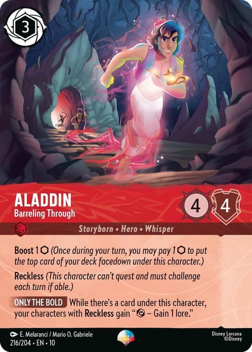 Aladdin - À toute allure 216/204 — Whispers in the Well
