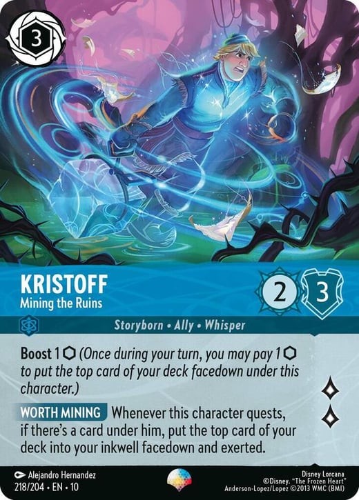 Kristoff - Minant les ruines 218/204 — Whispers in the Well