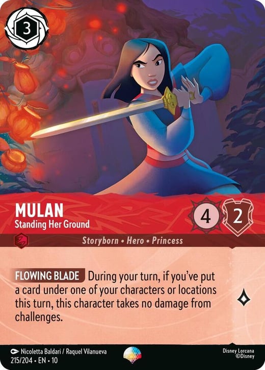Mulan - Tenant bon 215/204 — Whispers in the Well