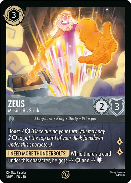 Zeus - Sans son étincelle 18/P3 — Whispers in the Well