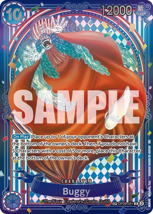 Buggy - OP09-051 (SP) OP09-051 — OP-14 The Azure Sea's Seven